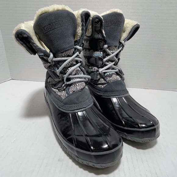 Khombu Mayana Insulated Lace Up Snow Boots - Picture 5 of 14